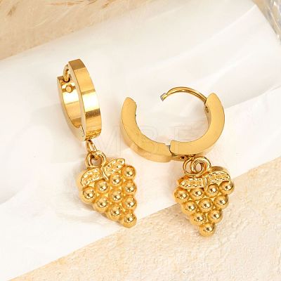 304 Stainless Steel Hoop Earrings WG5C9B9-04-1