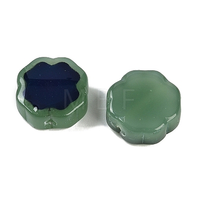 Two Tone Glass Beads GLAA-Z007-11E-1