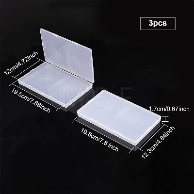 Transparent Plastic Bead Containers CON-WH0073-75-1