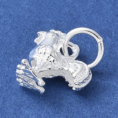 925 Sterling Silver 3D Chinese Zodiac Charms STER-P066-01S-10-1