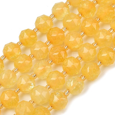 Dyed Imitation Jade Glass Beads Strands GL-Z001-02A-04-1