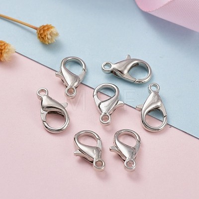 Zinc Alloy Lobster Claw Clasps E105-NF-1