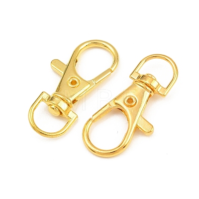 Zinc Alloy Swivel Clasps AL-CBAC079-19G-1