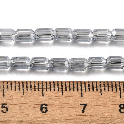 Electroplate Glass Beads Strands EGLA-D031-01-28-1