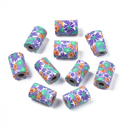 Handmade Polymer Clay Beads CLAY-N008-046-16-1