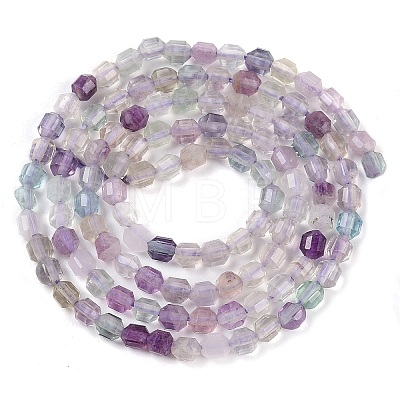 Natural Fluorite Beads Strands G-O201B-101A-1