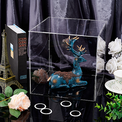 Transparent Acrylic Display Boxes AJEW-WH0282-69B-1