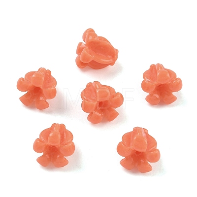 Synthetic Coral Carved Beads CORA-K010-01G-1