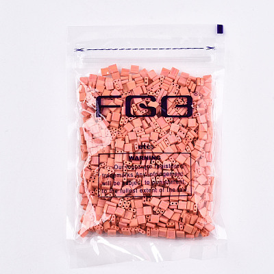 2-Hole Glass Seed Beads X-SEED-S031-L-ST50FR-1