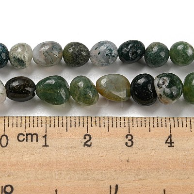 Natural Indian Agate Bead Strands G-P070-51A-1