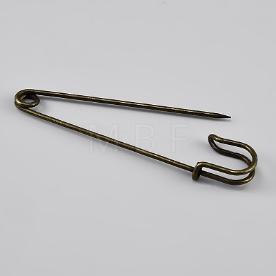 Zinc Alloy Big Safety Pins FIND-WH0365-259B-AB-1