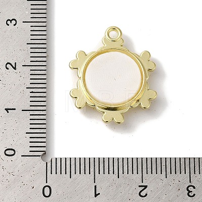 Flower Rack Plating Alloy Pendants FIND-I039-023A-G-1