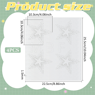 Glass Hotfix Crystal Rhinestone DIY-WH0349-327E-01-1