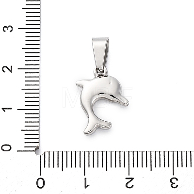 304 Stainless Steel Pendants STAS-U043-20P-1