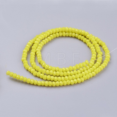 Imitation Jade Glass Beads Strands GLAA-R135-2mm-33-1