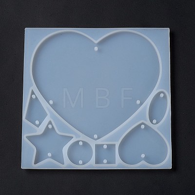 DIY Chandelier Component Link & Connector Charm Food Grade Silicone Molds SIMO-C003-01-1