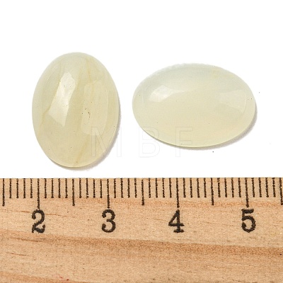 Natural New Jade Cabochons G-C115-01A-13-1