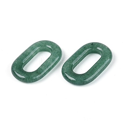 Natural Green Aventurine Pendants G-Q601-12E-1