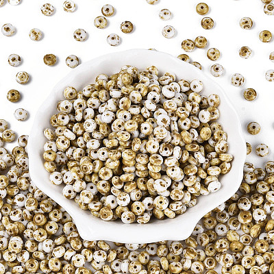 Picasso Glass Seed Beads SEED-N010-01A-1