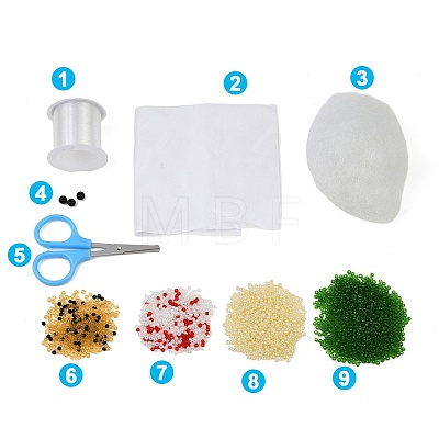 3D Hummingbird DIY Animal Beading Embroidery Kit AC-CBA6750-03-1
