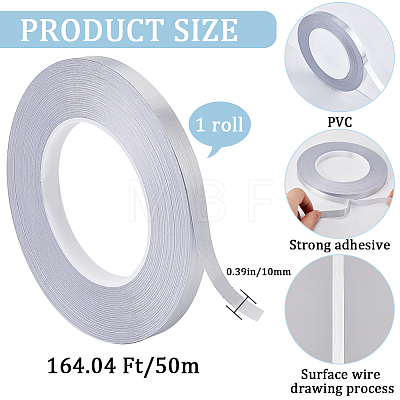 PVC Plastic Edge Banding AJEW-WH0010-62B-02-1