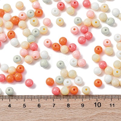 Opaque Acrylic Beads SACR-Q004-01F-1