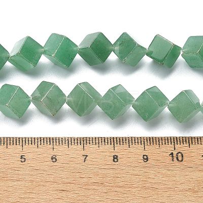 Natural Green Aventurine Beads Strands G-C135-D01-03-1