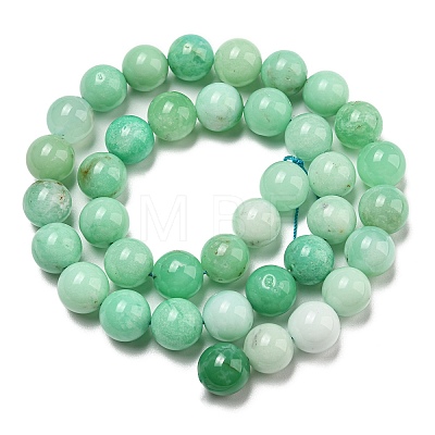 Grade AA Natural Chrysoprase Beads Strands G-R494-A01-04-1