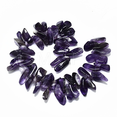 Natural Amethyst Strands Beads G-R485-06A-1