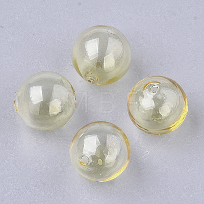 Handmade Blown Glass Beads BLOW-T001-32A-03-1