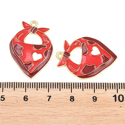 West Cowboy Theme Alloy Enamel Pendants ENAM-L056-01E-03-1