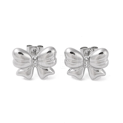 Non-Tarnish 304 Stainless Steel Stud Earrings EJEW-S227-30P-06-1