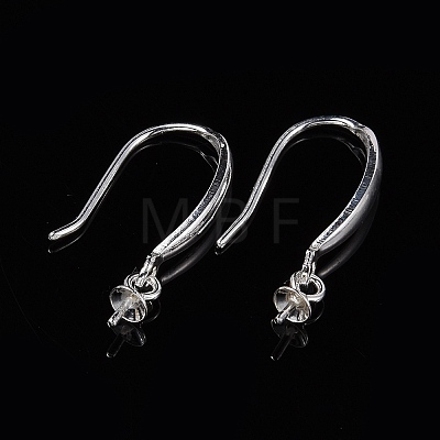 925 Sterling Silver Earring Hooks X-STER-E062-02S-1