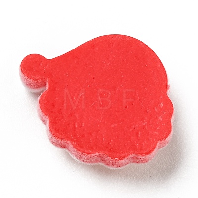 Christmas Opaque Resin Cabochons RESI-G042-C02-1