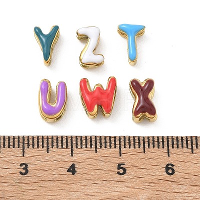 304 Stainless Steel Enamel Pendants STAS-B140-10G-1