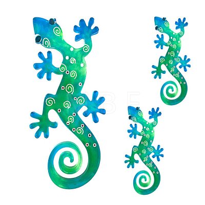 Gecko DIY Silicone Decoration Molds DIY-G046-08-1