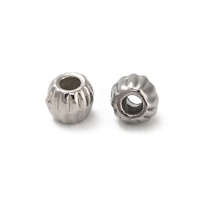 304 Stainless Steel Beads STAS-D204-11P-1