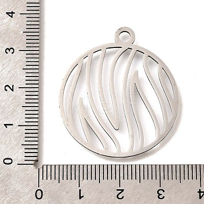 304 Stainless Steel Pendants STAS-B083-23P-1