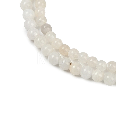 Natural White Moonstone Beads Strands G-D294-4mm-02-1