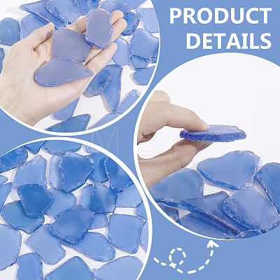 Sea Glass Pieces for Crafts DIY-WH0061-040A-1