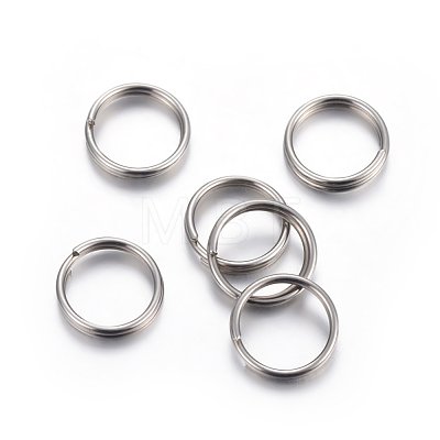 Tarnish Resistant 304 Stainless Steel Split Rings STAS-P223-22P-04-1