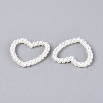 ABS Plastic Imitation Pearl Beads KY-Q004-06B-1