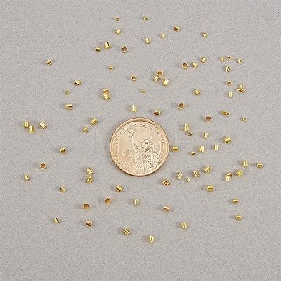 Brass Crimp Beads Sets KK-PH0019-01G-1