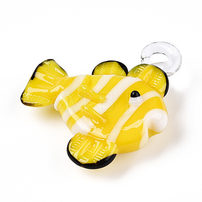Handmade Lampwork Pendants LS-LAMP-T021-24A-1