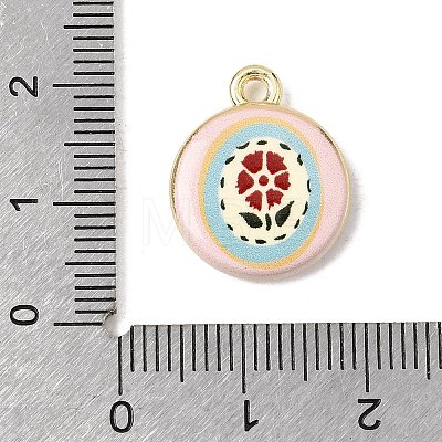 Printed Alloy Pendants ENAM-F160-03A-G-1