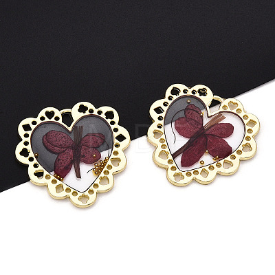 Alloy Epoxy Resin Pendants X1-PALLOY-TAC0044-80-1