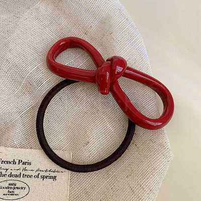 Cellulose Acetate(Resin) Hair Ties PW-WG783F5-02-1