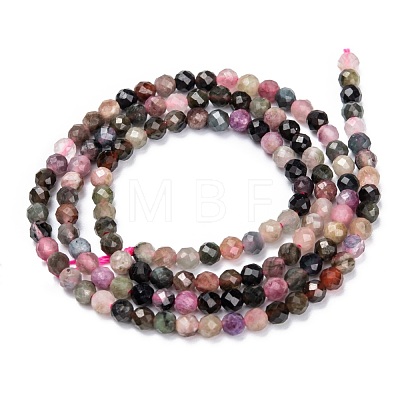 Natural Tourmaline Beads Strands G-K185-14B-1