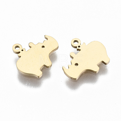 304 Stainless Steel Charms STAS-S116-074G-1