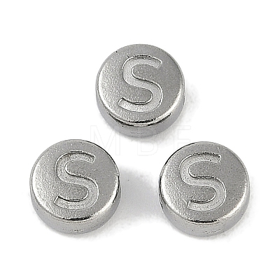 Anti-Tarnish 304 Stainless Steel Beads STAS-L082-019S-P-1